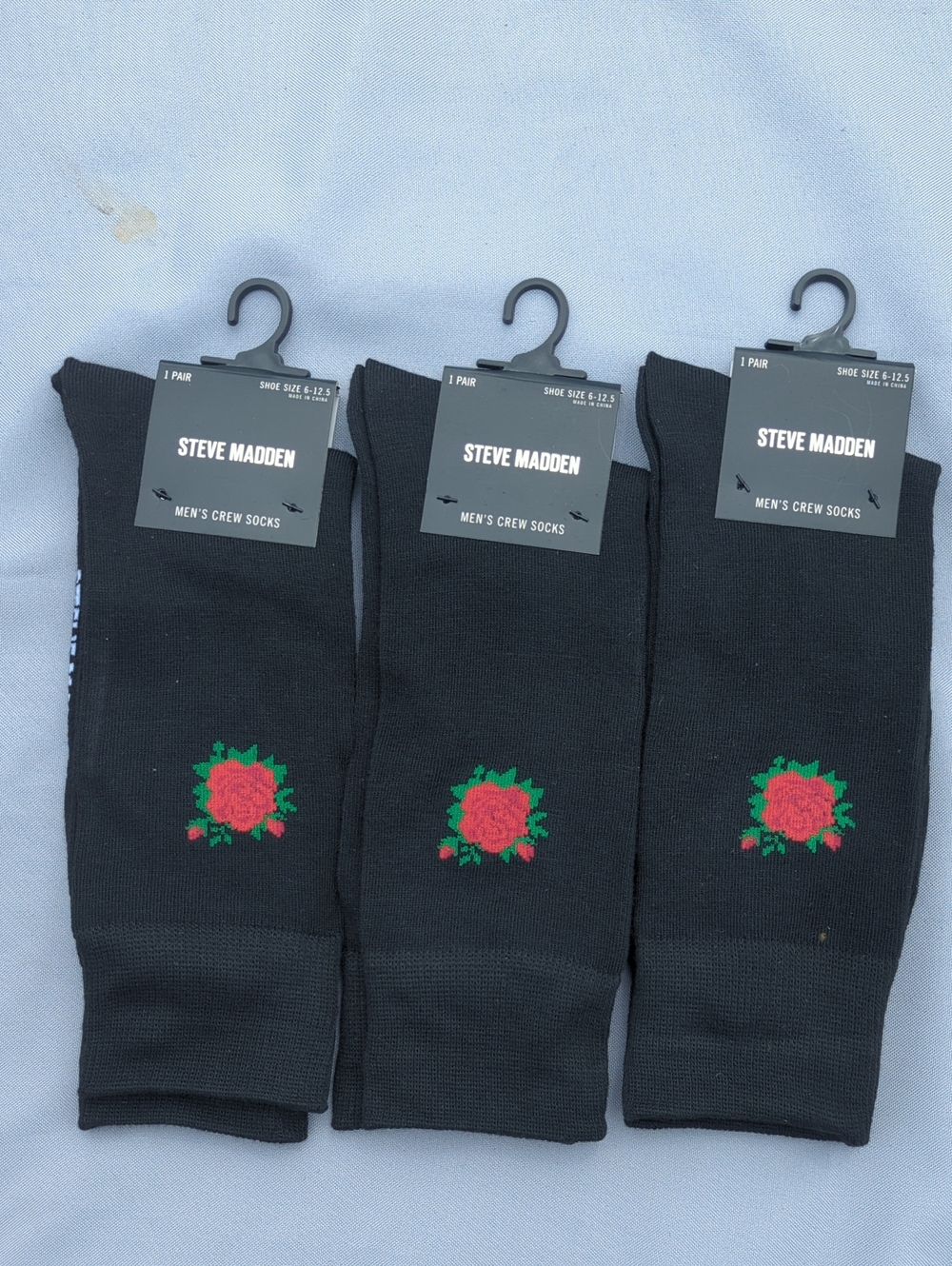 3PAIR BUNDLE + STEVE MADDEN CREW SOCKS
